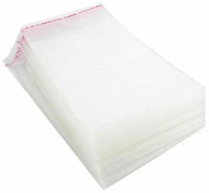 HUBERT Easy Open Clear Plastic Roll Bags  10L x 20 H