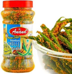 Anand Home Style Rajasthani Green Chilli Pickle