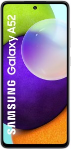 SAMSUNG Galaxy A52 (Awesome White, 128 GB)(6 GB RAM)
