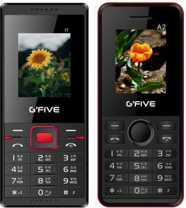 GFive i1 & A2 Combo of Two(Black Red : Black)