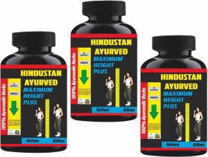 Hindustan Ayurved Maximum Height Plus GROW HEIGHT Height Medicine