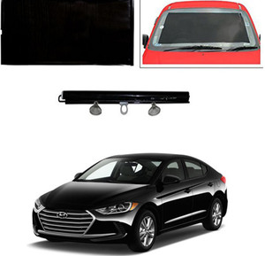Feelitson Rear Window Side Window Sun Shade For Hyundai Elantra