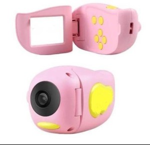FATFISH Kids Digital Video Camera Color (Pink) Sports and Action Camera(Pink, 3 MP)