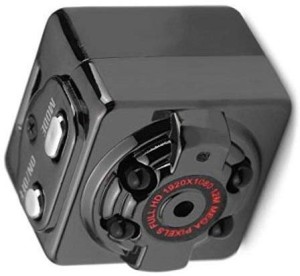 JRONJ HD Mini Camera Mini SQ8 DV Camera, 1080P Portable Mini Body Nanny Camcorder Full HD Video Recorder Security Camera Sports and Action Camera(Black, 12 MP)
