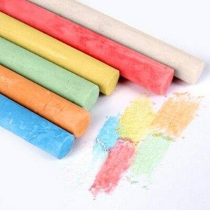 12pcs dust-free chalk, multi-color chalk for chalkboard chalk suitable for  children's drawing writing 