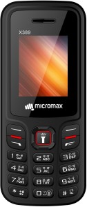 Micromax X389(Black+Red)