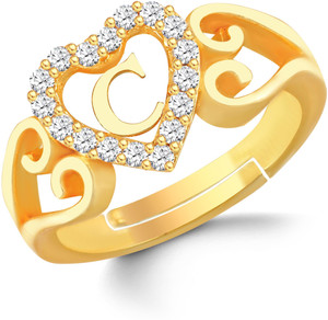 Kanak Jewels Valentine Ring letter