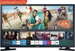 SAMSUNG 80 cm (32 inch) HD Ready LED Smart TV 2021 Edition with Voice Search(UA32TE40FAKLXL)