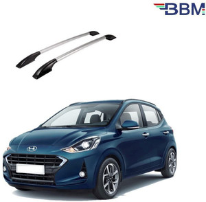 BBM Hyundai i10 Grand Nios Car Sporty Look Roof Rails Silver