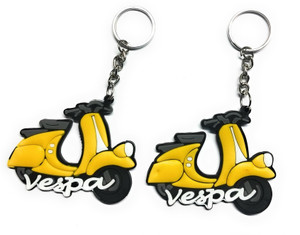 RUPALTTOYSBABA Vespa Scooter Yellow Rubber Keychain Key Chain Price in India Buy RUPALTTOYSBABA Vespa Scooter Yellow Rubber Keychain Key Chain online at Flipkart