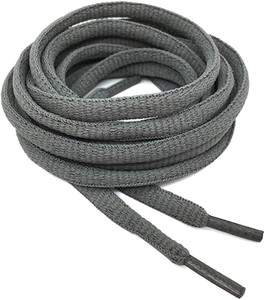 Grey round laces hotsell