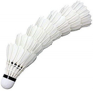 Spocco Badminton Shuttlecock 10 Piece Made in India Feather