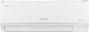 Voltas 2 in 1 Convertible Cooling 1.2 Ton 5 Star Split Inverter AC  - White(155V ADW, Copper Condenser)
