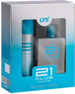 CFS 21 CLUB ICE WATER 100ML PERFUME WITH 200ML 21 CLUB ICE WATER