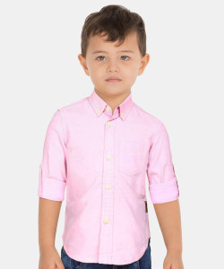 FM KIDS Boys Solid Casual Pink Shirt Buy FM KIDS Boys Solid Casual Pink Shirt Online at Best Prices in India Flipkart