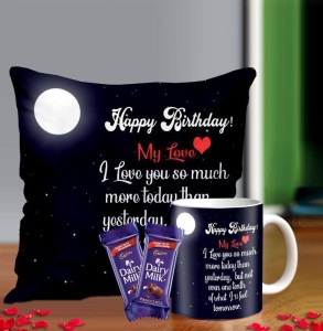 Buy Saugat Traders Birthday Gift For Husband  Wife Combo Of Greeting Card  With Chocolate  Coffee Mug  Gift For Boyfriend  Girlfriend  Gift For  Best Friend Online at Best