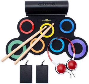 G3001A R Hand Roll Up Electronic Drum Set Pad With Foldable Headphones Built in Dual Speakers Adult Beginner Pro MIDI Drum Practice Pad Kit Rainbow shop for Powerpak products in India. Flipkart