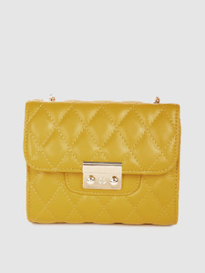 Allen solly new arrivals mustard yellow handbag