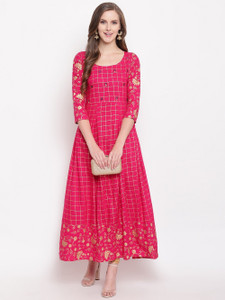 Pink kurti shop flipkart