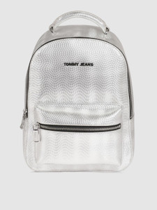 Tommy hilfiger silver backpack hotsell