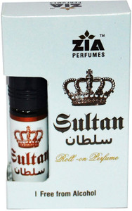 ZIA Attar SULTAN Royal Ittar Alcohol Free Perfume Oil 8ML