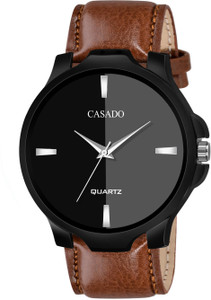 Casado Double Shade Black Dial and Brown Strap Boys Series Double Shade Black Dial and Brown Strap Boys Series Analog Watch For Men Buy Casado Double Shade Black Dial and
