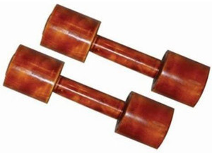 Wooden deals dumbbell exercises