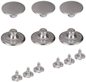 Up To 67% Off on 5Pcs Metal Button Extenders