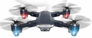 HK ENTERPRISES OFFICIAL LATEST AND UPDATED VERSION QUAD DRONE S ONE KEY TAKE OFF, ONE KEY LANDING, HEADLESS MODE, GYROSCOPE, ALTITUDE HOLD, 2.4 GHz, LIGHT, FOLDABLE ARM Drone