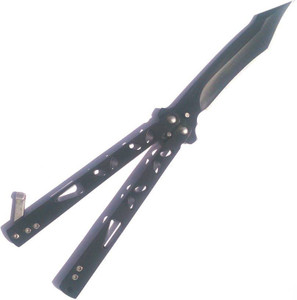 ENERZY Foldable Camping Hiking Survival Tool Butterfly Knife