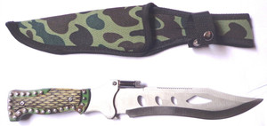 Shoptico Antique Knife With LED & Holding Cover Fixed Blade Knife