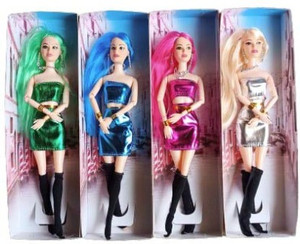 4 barbie dolls top