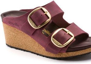 Buy BIRKENSTOCK Women Red Wedges Online at Best Price