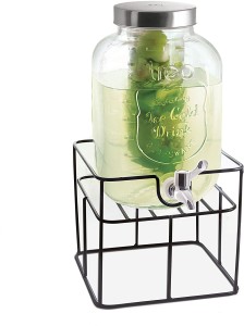 Buy Immuno Cask Dispensing Glass Jug 5L, 8L Online - Treo by Milton