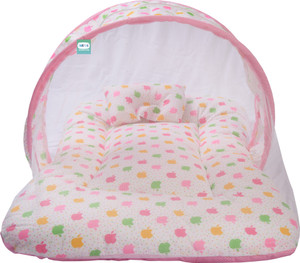 Funtus Cotton Infants New Born Baby Mosquito Net Bed With