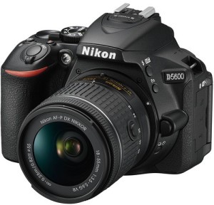 NIKON D5600 18-55KIT DSLR Camera SINGLE LENS 18-55(Black)