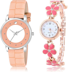 NEUTRON combo watch Analog Watch For Women Buy NEUTRON combo watch Analog Watch For Women Brand New 3D Design Flower 2 Watch Combo For Girls And Women GM337 G461