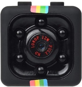 SIOVS Mini Camera Mini Camera HD 1920*1080P Mini DV Night Vision Sports and Action Camera(Black, 12 MP)