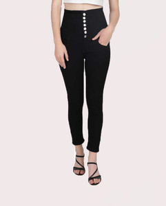 Jeans without zip top