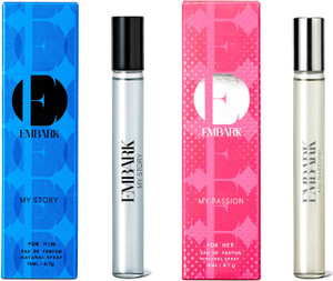 Buy EMBARK My Story for Him My Passion for Her 10ml Pack Eau de
