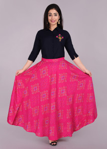 Pink skirt deals matching top