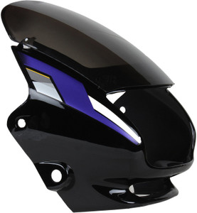 Shiv Ambba Heavy Quality BLACK PURPLE Visor for SUPER SPLENDER Old Model with Wisor Glass Bike Headlight Visor Price in India Buy Shiv Ambba Heavy Quality BLACK PURPLE Visor for SUPER
