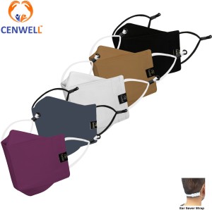 CENWELL 5 Pc Anti Pollution 3D Face Mask 6 Layer Fabric N95 for Men Women 3D MASK Water Resistant, Reusable, Washable Cloth Mask With Melt Blown Fabric Layer