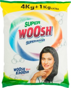 Woosh Superwoosh Detergent Powder 4+1kg*2Pack Detergent Powder 10 kg