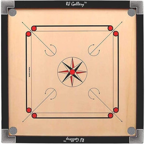 RJ Gallery Wooden 32 Inches Large Size with Crystal Coins Striker