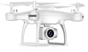 CRUSHPRICE Gift Centre White HD Camera Quad copter Official Drone