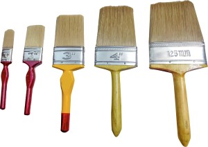 Orson Premium Paint Brush for Wall/Door-Water/Enamel Based Painting (Pack of 5)