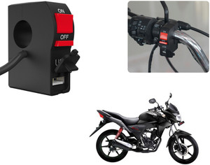 Selifaur C72 Bike Headlight On Off Switch Button Signal Light