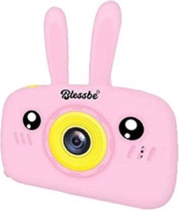 BLESSBE Instant Camera Kids Digital Camera, Child Video Recorder Camera Full HD 1080P Handy Portable Camera 2.0 Screen Instant Camera(Pink)