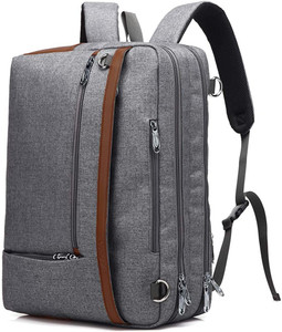 Coolbell Convertible Unisex Business Briefcase Backpack for 15.6